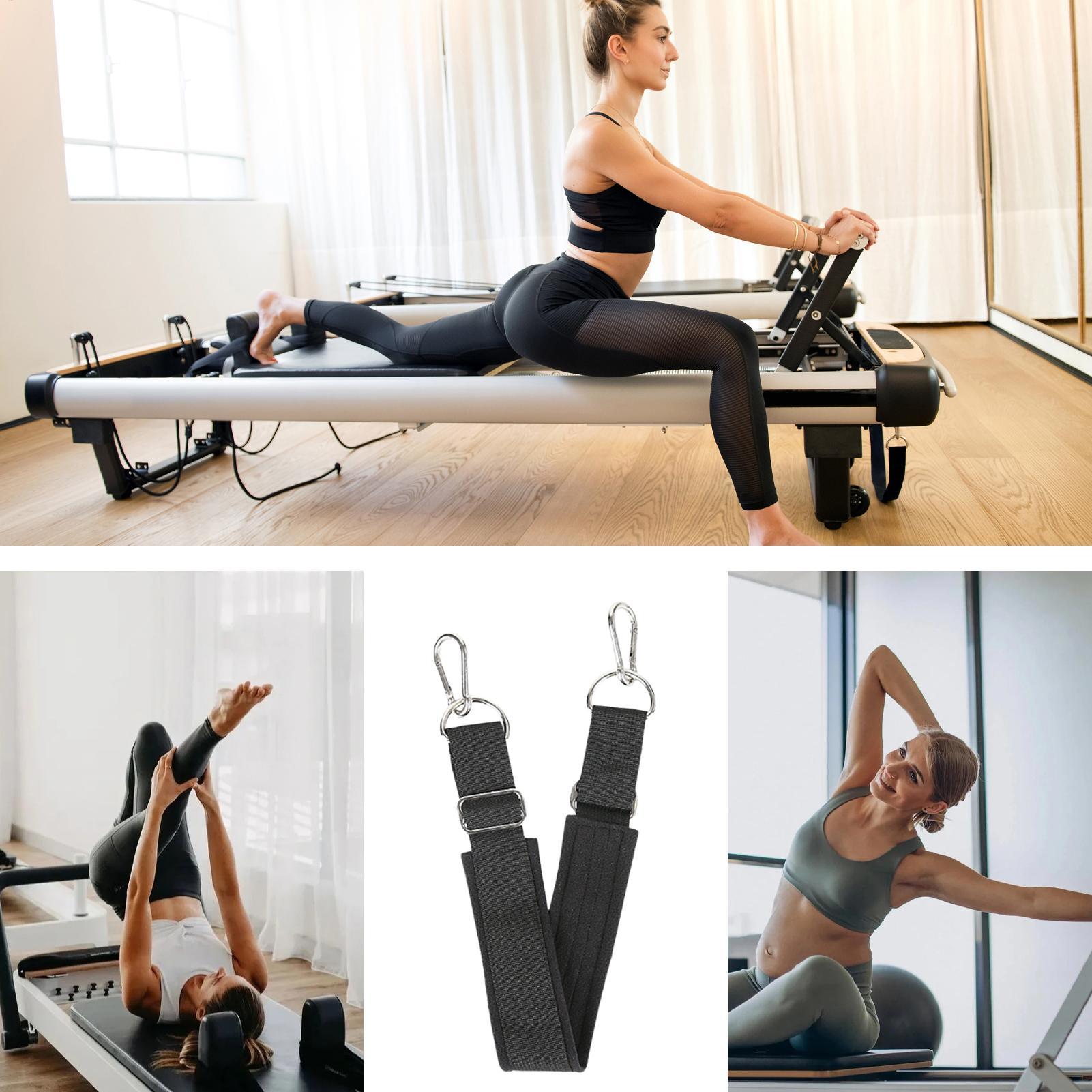 Pilates & Yoga Elastic Band - Pilates Voetband Verdikt Verstelbaar Antislip Heavy-Duty
