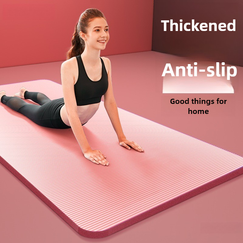 Pilates Yoga Matte - Dikke yogamat Antislip sport-fitnessmat 185 cm
