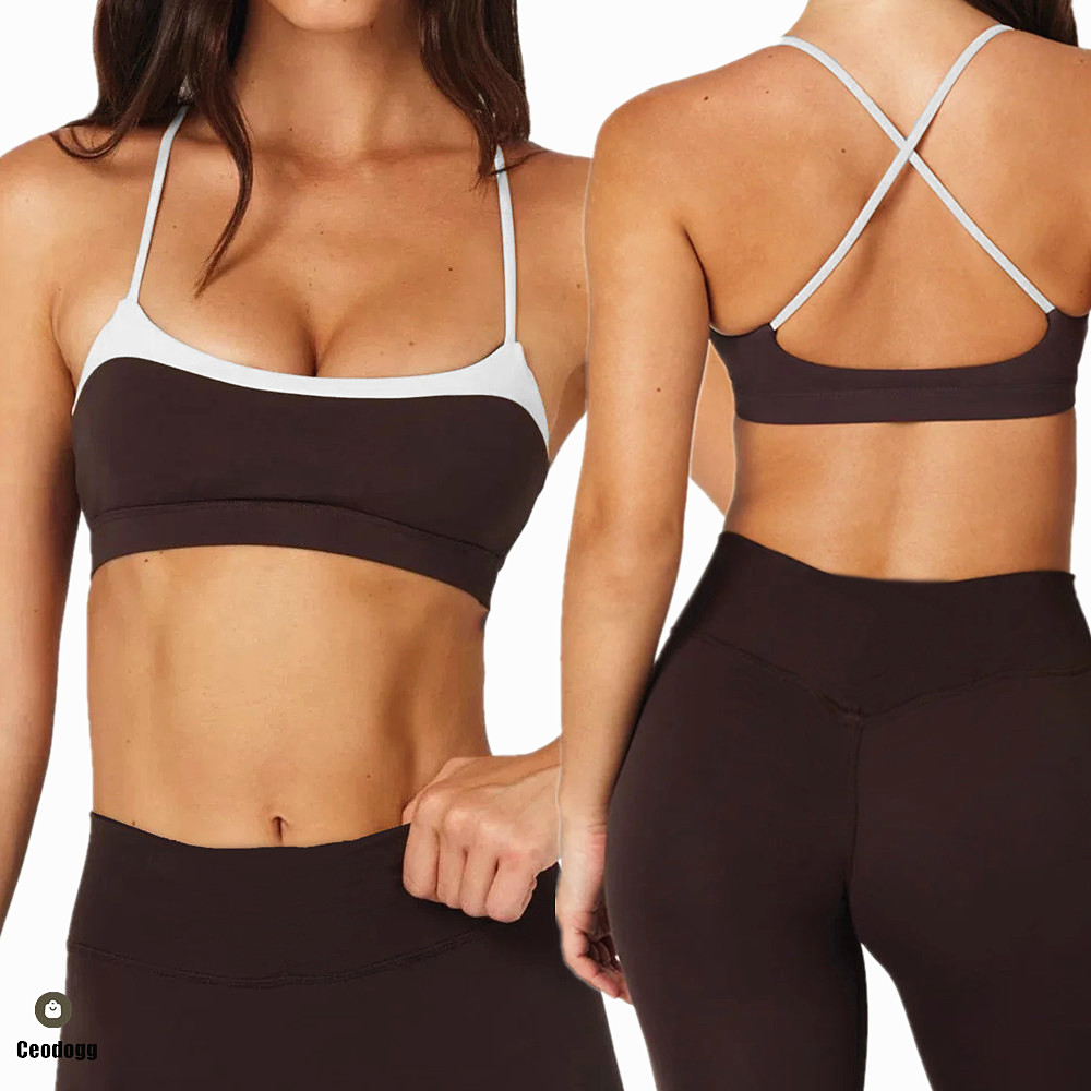 Pilates Yoga Wear - Pad Yoga BH voor dames Broeken