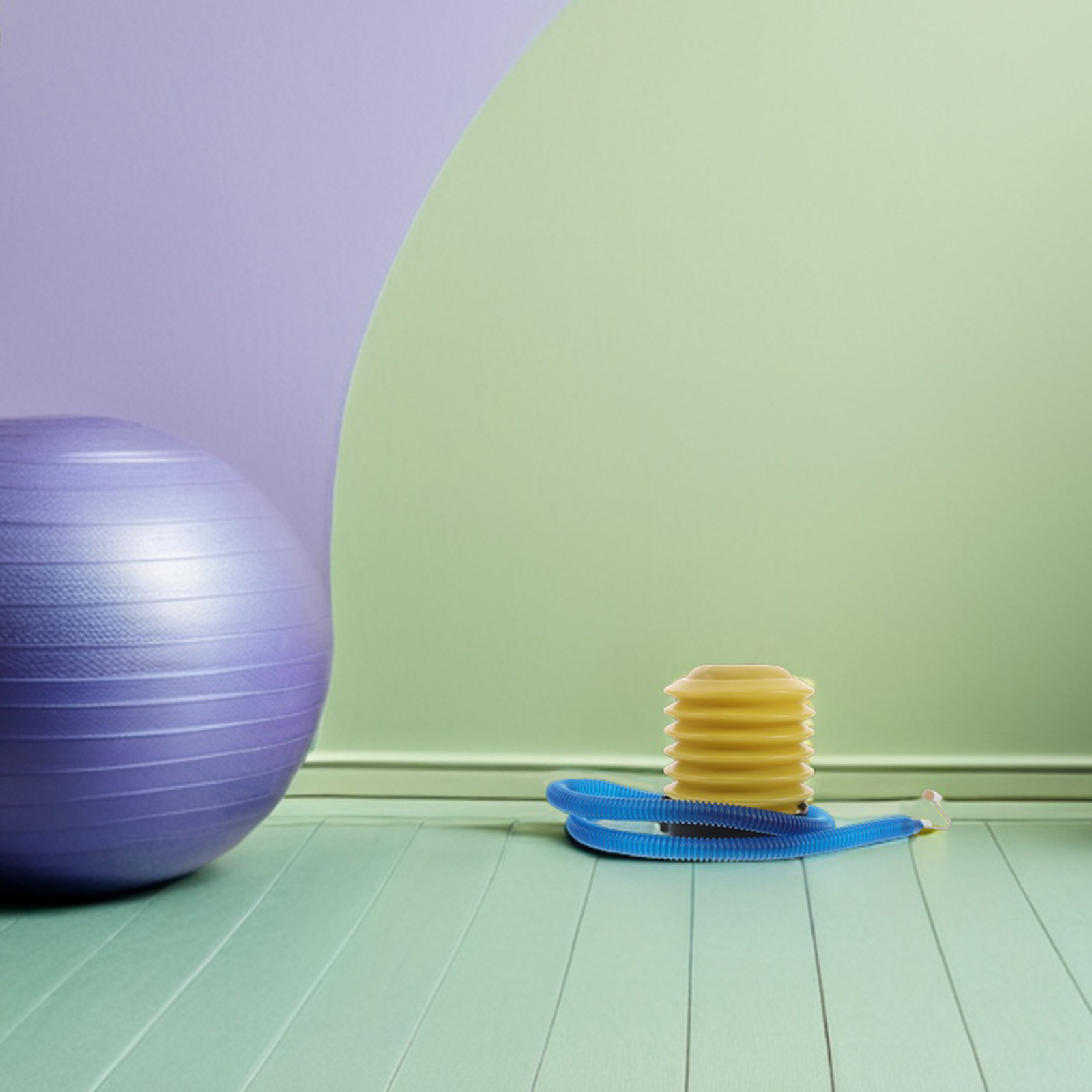 1Set Yoga Bal Opblaasapparaat  - Pilates Is Yoga recensie en prijs