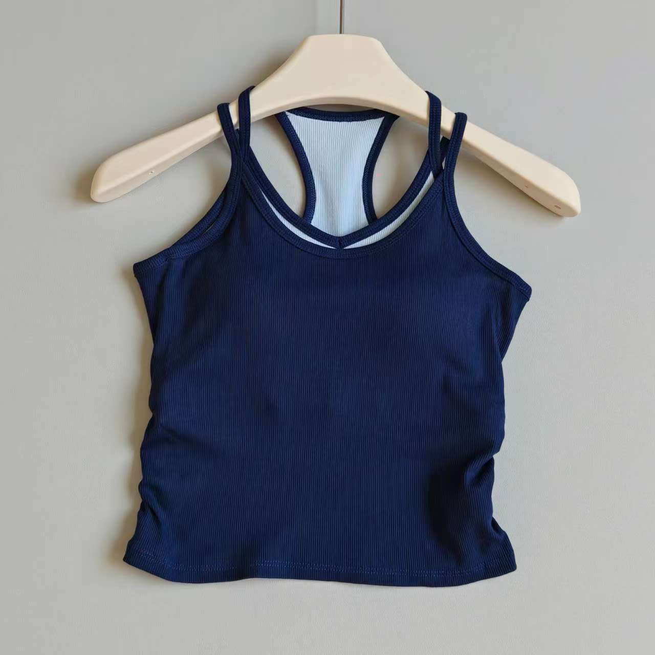 Yogavest met contrasterende kl - Pilates Yoga Jacket recensie en prijs