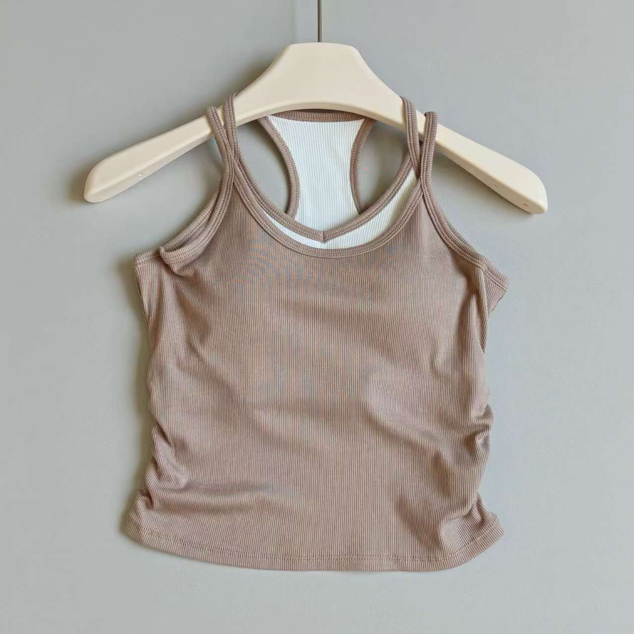 Yogavest met contrasterende kl - Pilates Yoga Jacket recensie en prijs