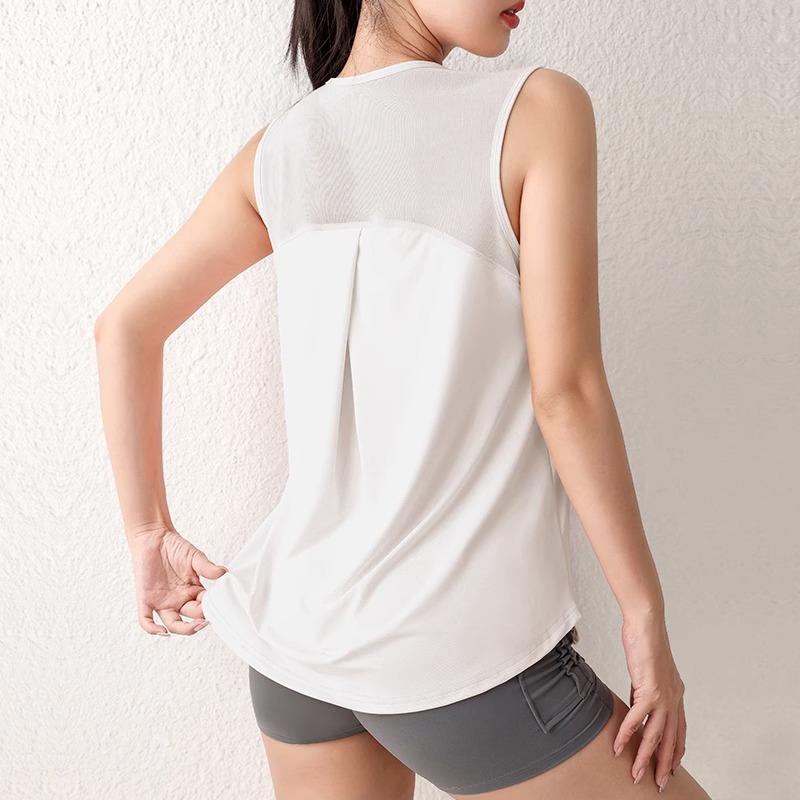Losse, sneldrogende sporttankt - Pilates Yoga Jacket recensie en prijs